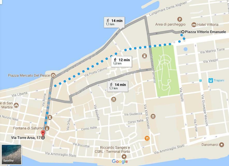 特拉帕尼Torrearsa 17住宿加早餐旅馆 外观 照片